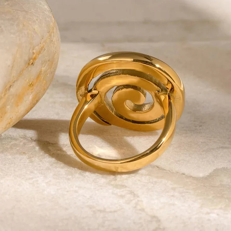 Christy Spiral Goldring
