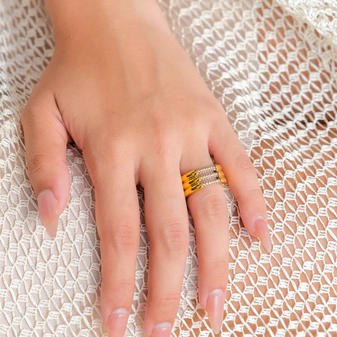 Serenity Diamant-Goldring