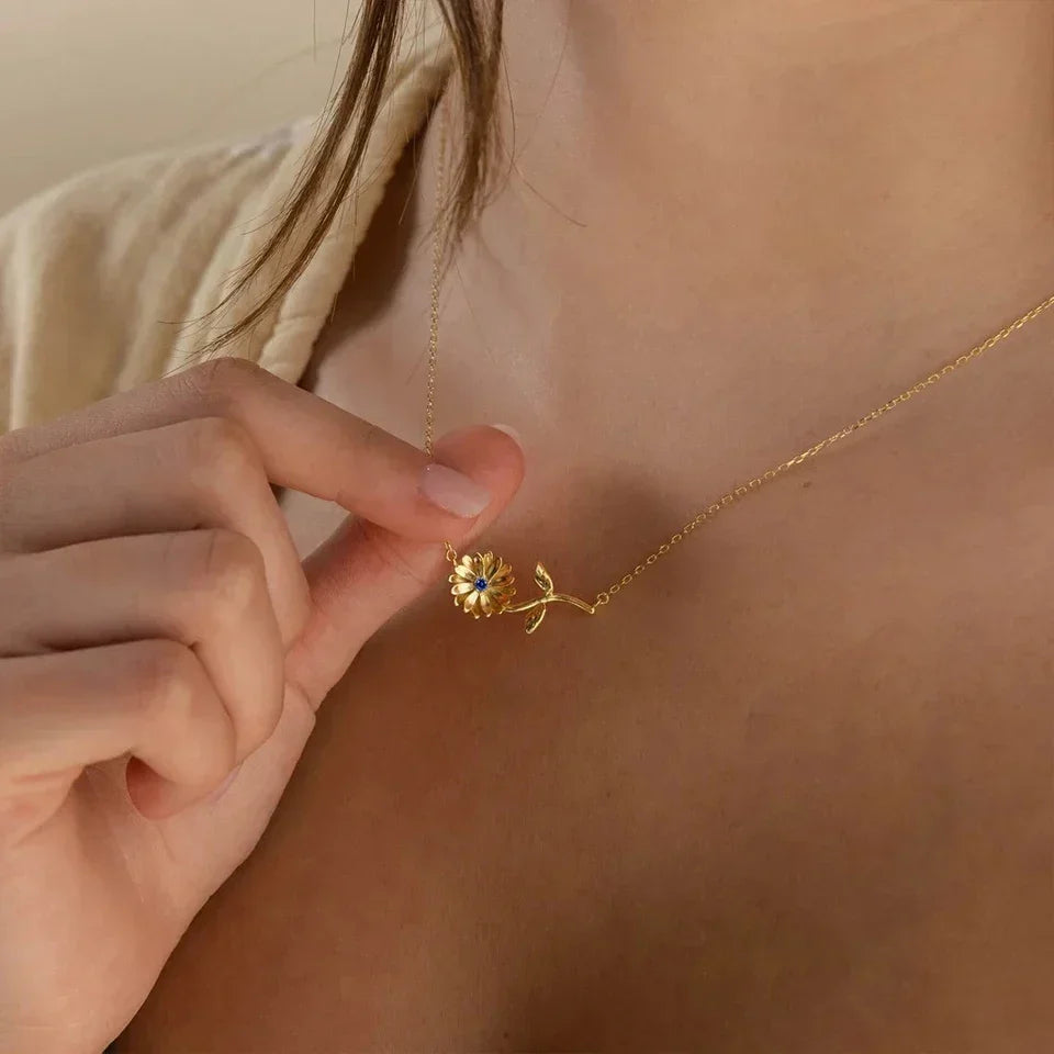 Maribelle Geburtsblume Goldkette