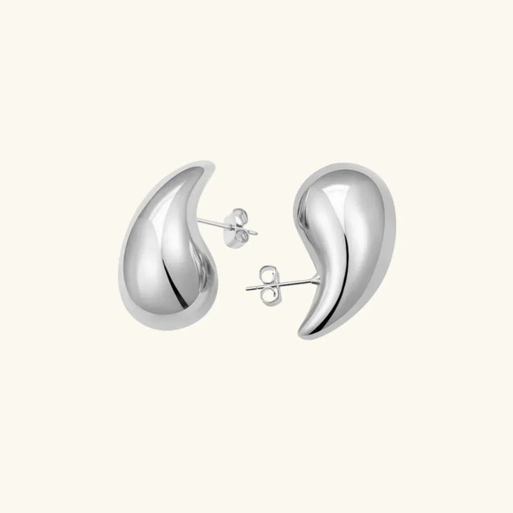 Sandra Tropfen-Goldohrringe